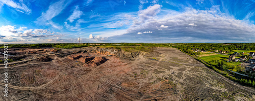 tereny po przemysłowe na Śląsku w Polsce, Wodzisław Śląski z lotu ptaka
