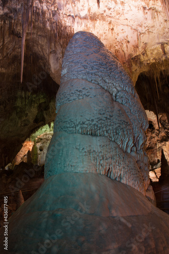 Carlsbad Caverns New Mexico. The main chamber of the Cavern Known as the Big Room photo