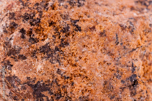macro mineral stone hemimorphite on a white background