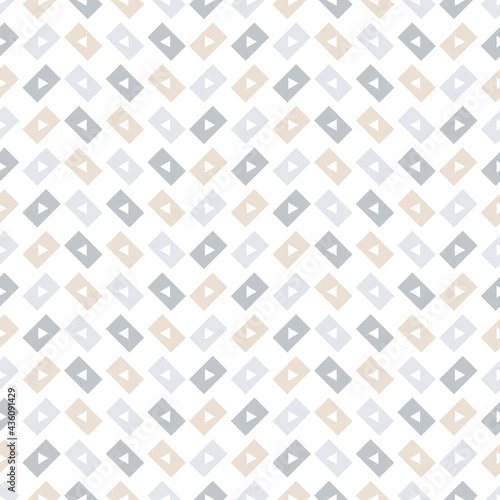 Pattern with simple shapes ...