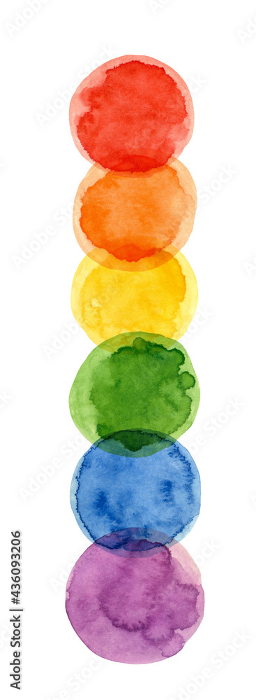 LGBT pride month - watercolor clipart. LGBT art, rainbow clipart for ...