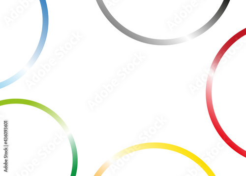 Background with colored decorative circles.