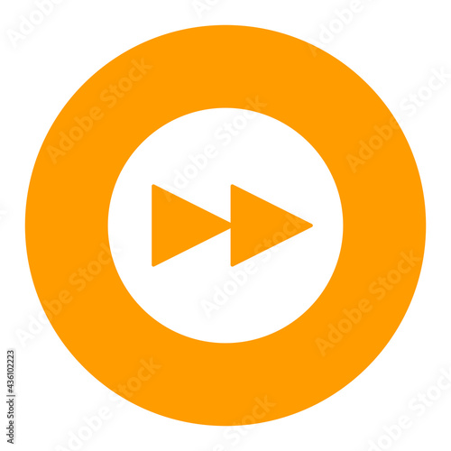 Play next track button vector white glyph icon Free Download Play next track button vector white glyph icon - GFXLoad