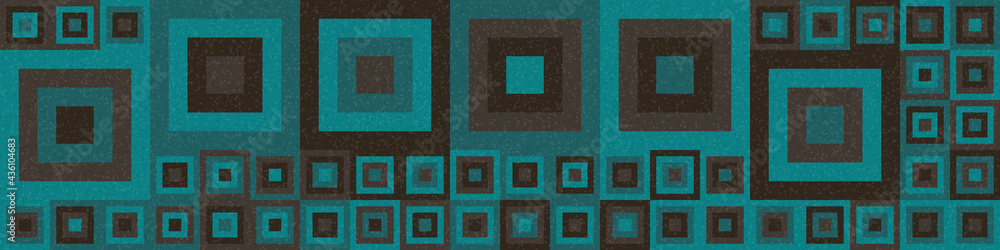 Fototapeta premium Abstract Geometric Pattern generative computational art illustration