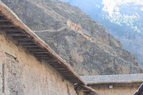 Peru Ruinas Montaña Ollantaytambo