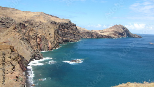 view of the coast of Island of Madeira