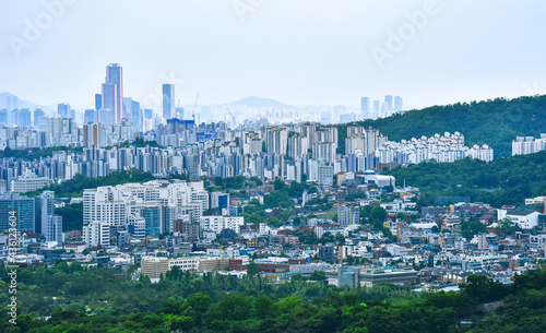 서울시내 조감도