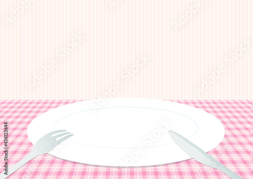 洋風の食卓