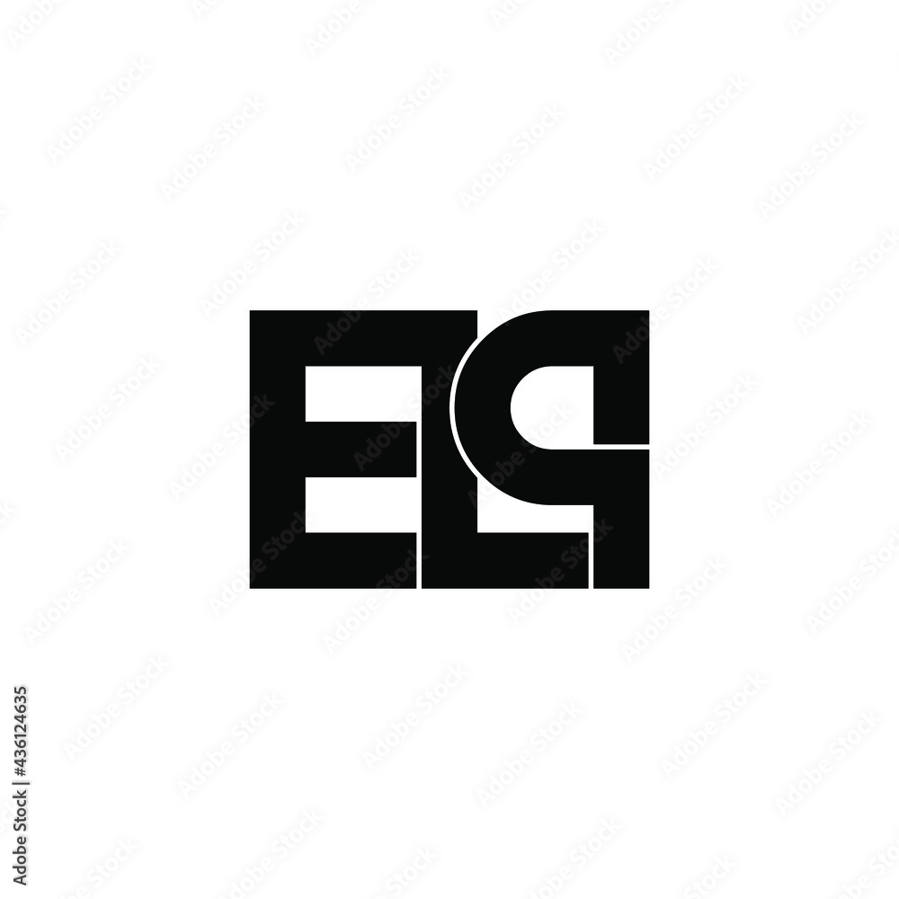 elp letter original monogram logo design elp letter original monogram logo design