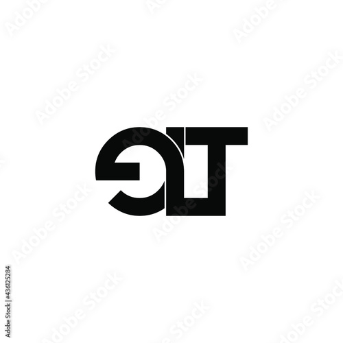elt letter original monogram logo design