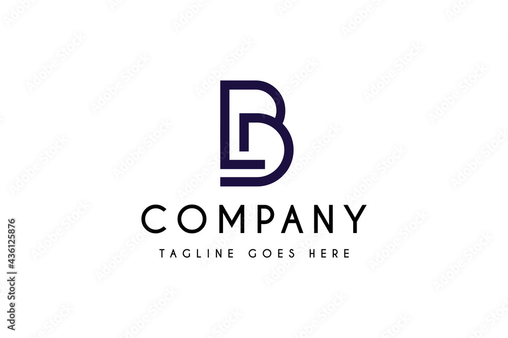 Initials letter BD logo design vector illustration. Initials letter BD suitable for management consulting company logos. Initials letter BD logo design vector illustration. Initials letter BD suitable for management consulting company logos.