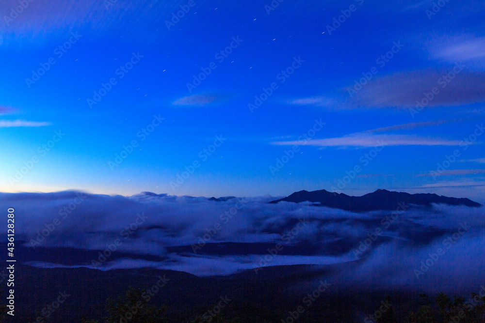 大雪山銀泉台の雲海