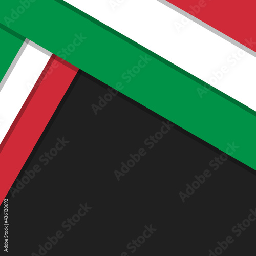 Free Download green white red abstract vector background or template - GFXLoad