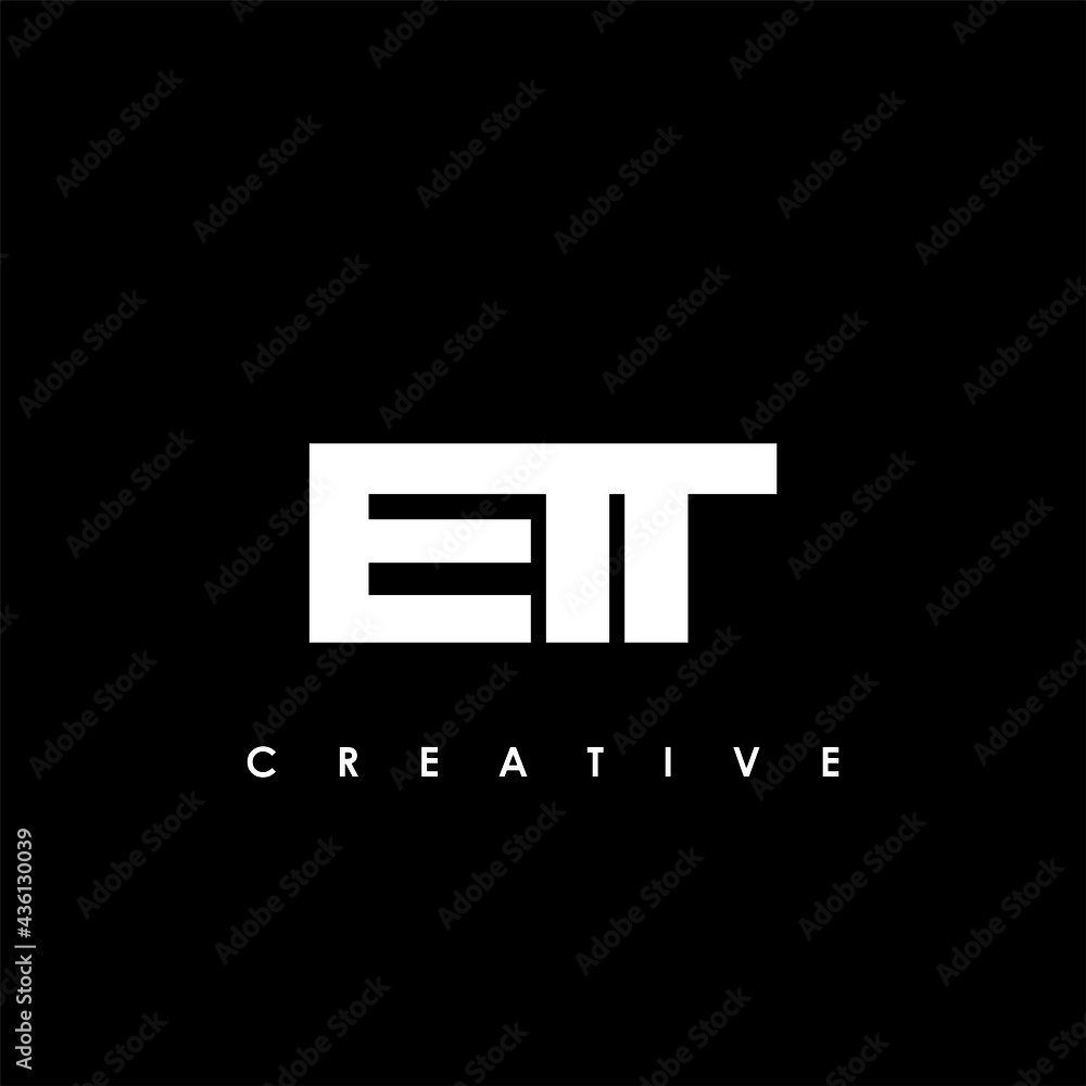 ETT Letter Initial Logo Design Template Vector Illustration ETT Letter Initial Logo Design Template Vector Illustration