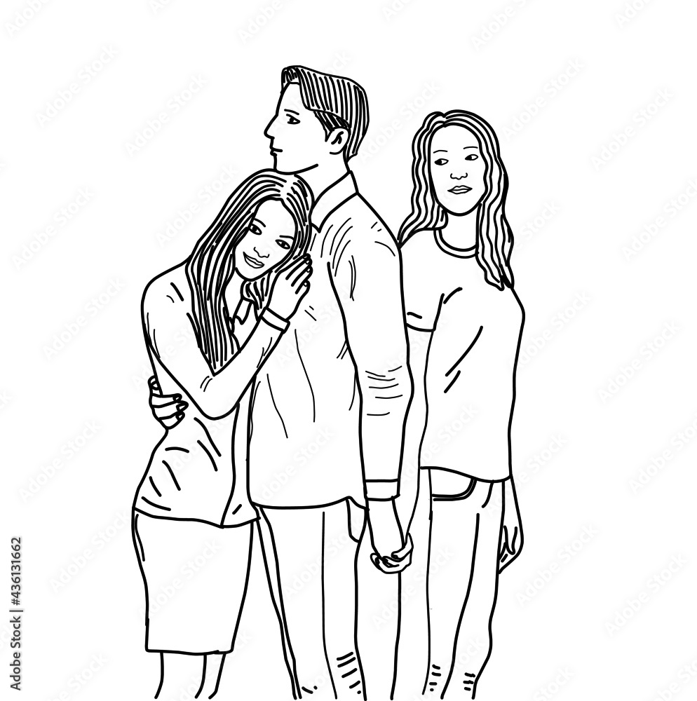 two people two people