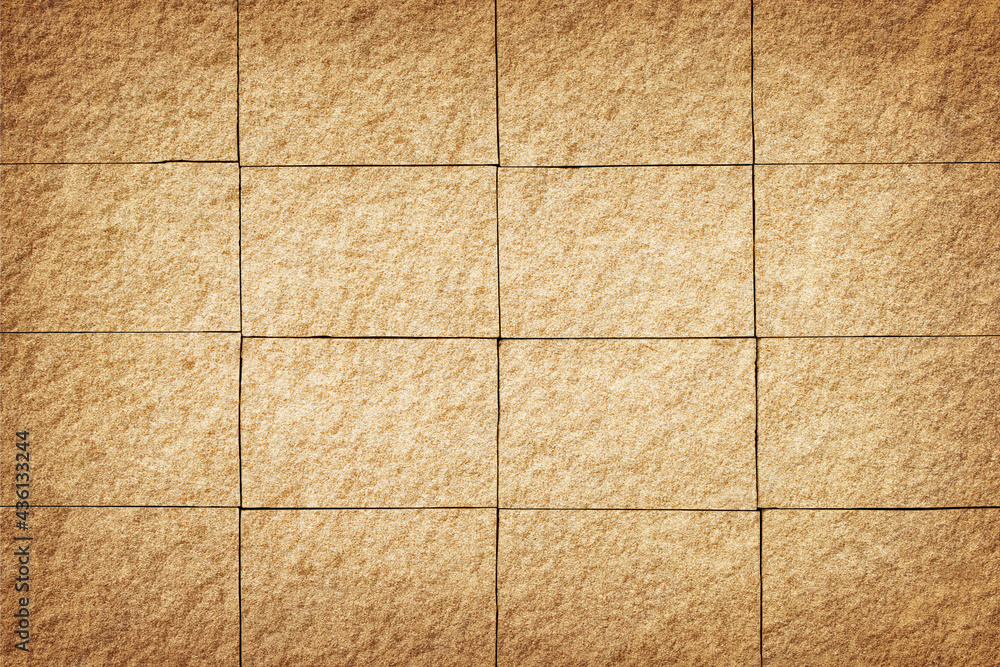Fototapeta premium Vintage grunge sandstone blocks wall texture background