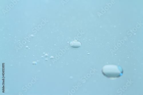 Macro of oil on water surface