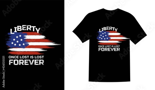 Never ever show mercy to your enemy USA day t shirt design vector illustration