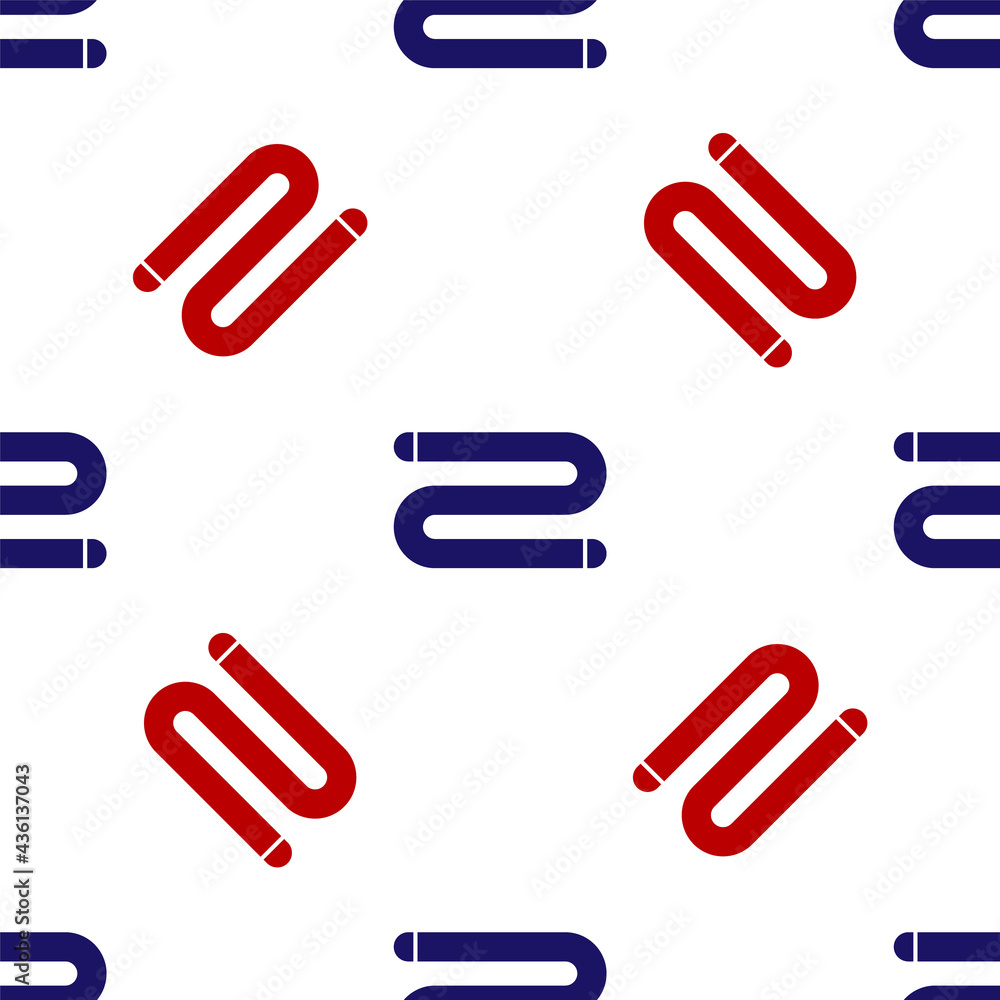 Blue and red Towel icon isolated seamless pattern on white background. Vector Illustration Blue and red Towel icon isolated seamless pattern on white background. Vector Illustration