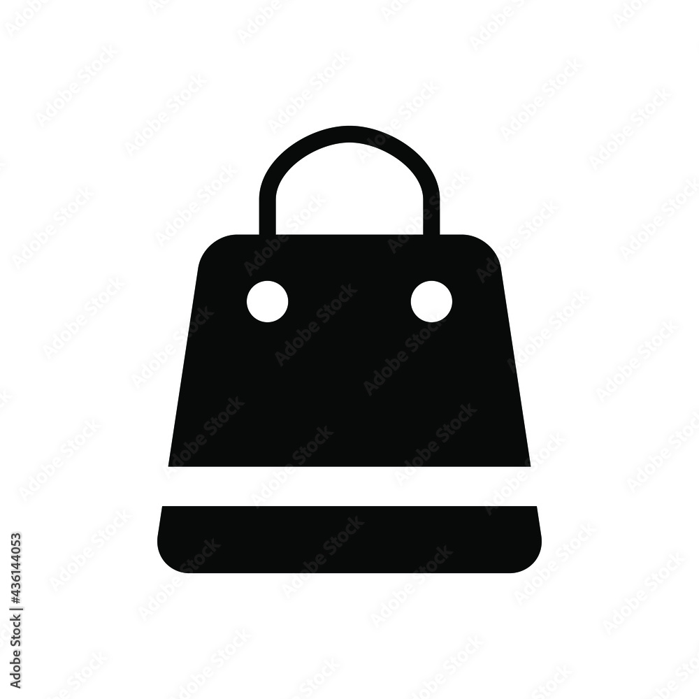 Shopping bag icon vector graphic illustration Shopping bag icon vector graphic illustration