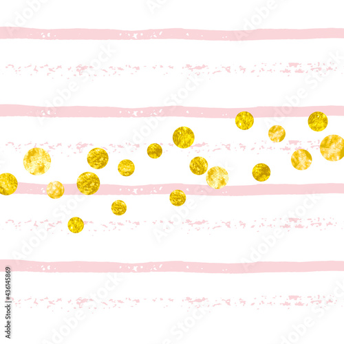 Shiny Gold Shimmer. Metallic Painting. Handdrawn