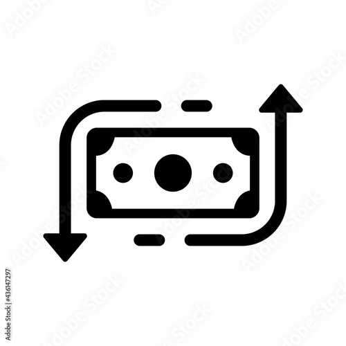 Money transaction icon