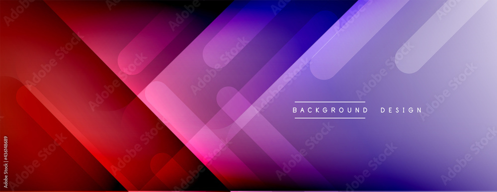 Dynamic lines abstract background. 3D shadow effects and fluid gradients. Modern overlapping forms Dynamic lines abstract background. 3D shadow effects and fluid gradients. Modern overlapping forms