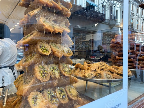 Pastry shop window photo