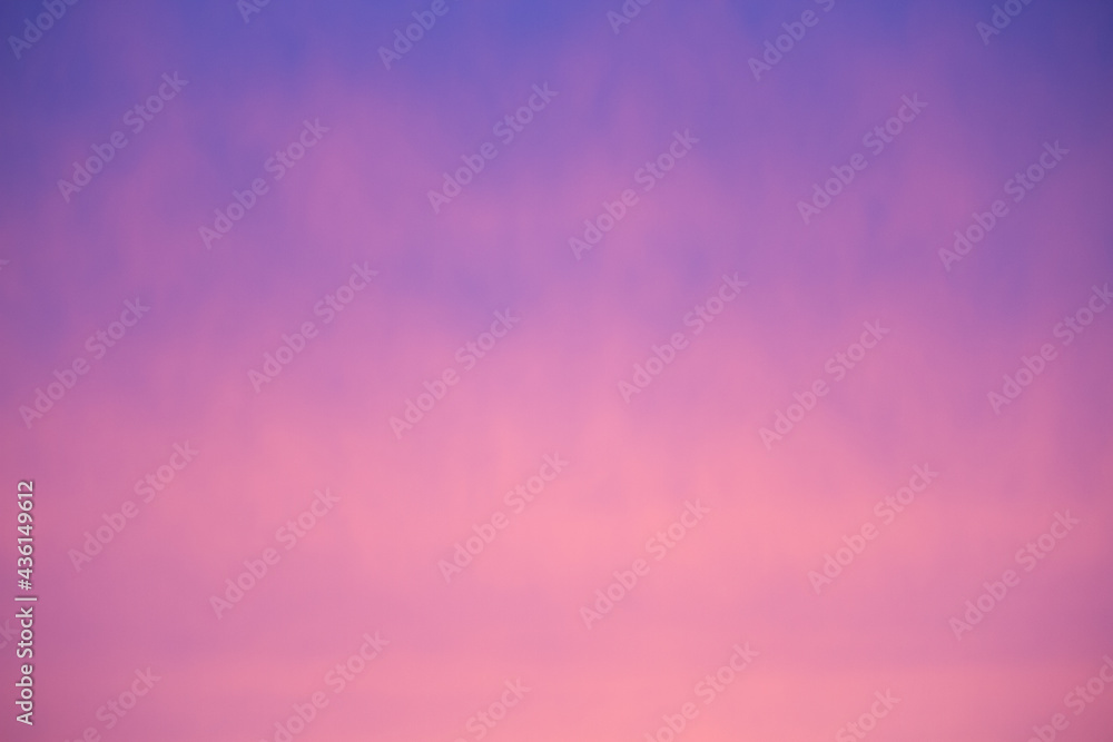 Beautiful pink clouds
