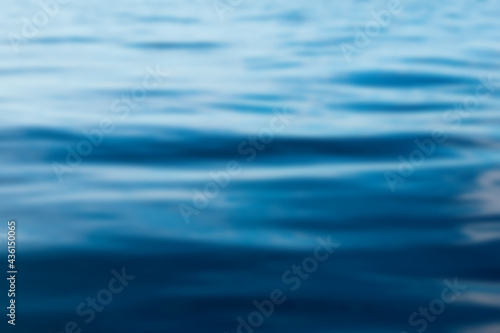 Blurry image light reflecting Calm sea abstract Background.