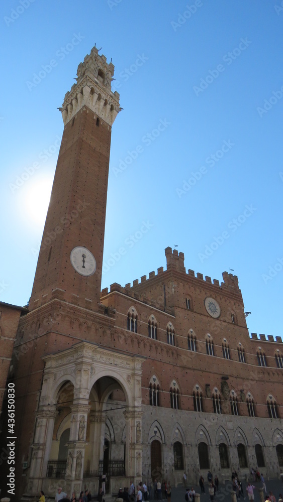 Fototapeta premium Palazzo Pubblico (Siena)