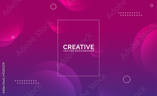 red abstract cool trendy modern background. geometric circle shape, wavy, dynamic, gradient blur color design, simple shapes. Usable for banner poster landing page