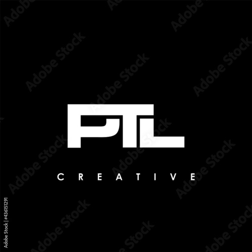 PTL Letter Initial Logo Design Template Vector Illustration