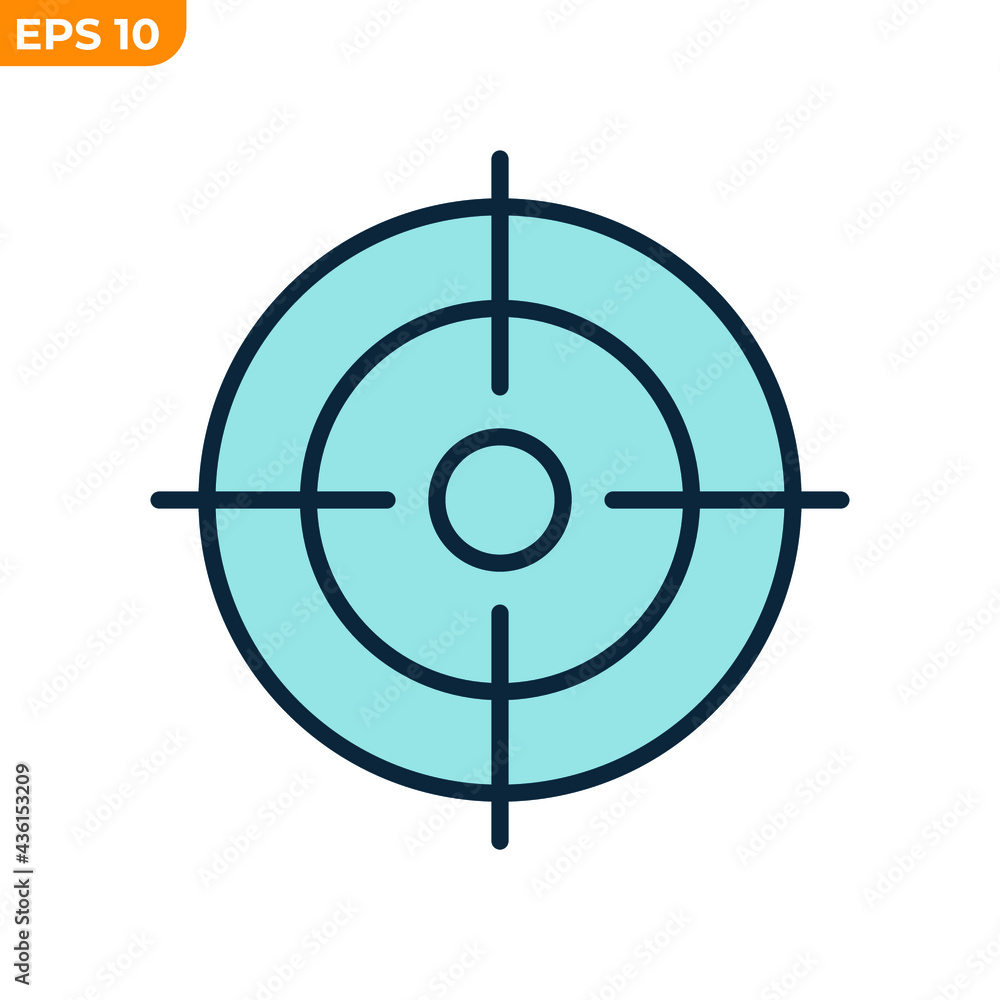 target icon symbol template for graphic and web design collection logo vector illustration target icon symbol template for graphic and web design collection logo vector illustration