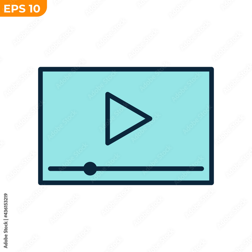 video play icon symbol template for graphic and web design collection logo vector illustration video play icon symbol template for graphic and web design collection logo vector illustration