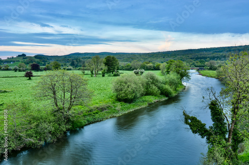 The River Towy at Llandeilo, Carmarthenshire, Wales, U.K. photo