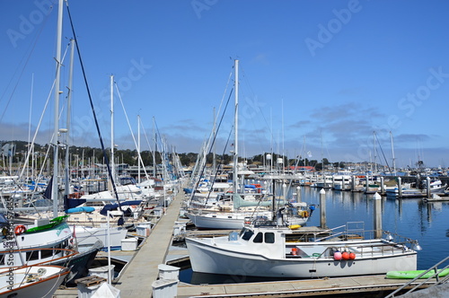 Marina am Fishermans Wharf am Pazifik, Monterey, Kalifornien