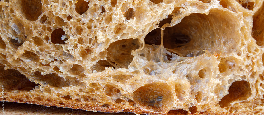 Sliced bread close-up. Art bread. Sliced bread close-up. Art bread.