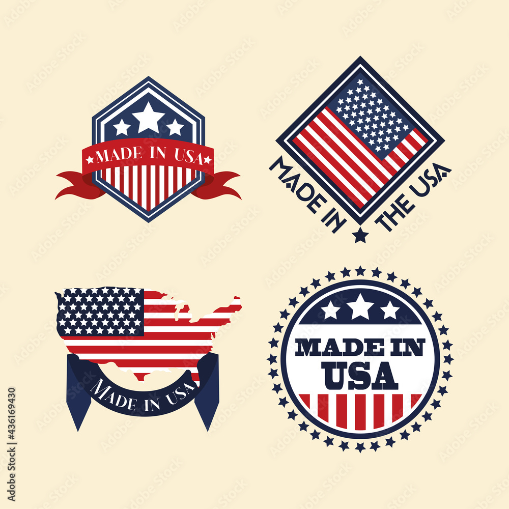 set made in USA set made in USA