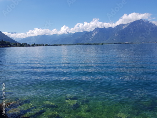 Lac léman de la Suisse