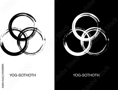 
Lovecraftian Bestiary. Yog-Sothoth the All-in-One. An Outer God in the Cthulhu Mythos.	
