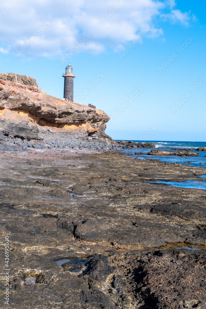 Fototapeta premium Faro de Punta Jandía - Südspitze von Fuerteventura