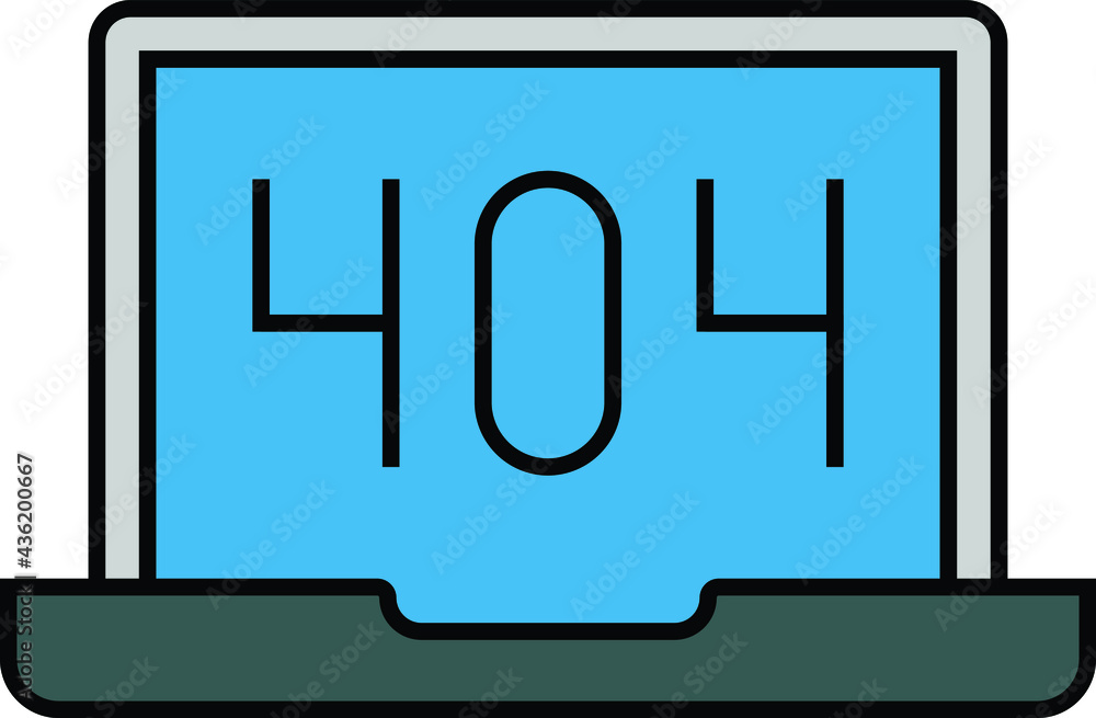 404 Error Concept, Webpage Not Found Vector Icon Design, Data Center and Web Hosting Symbol on White background, http or standard response code stock illustration 404 Error Concept, Webpage Not Found Vector Icon Design, Data Center and Web Hosting Symbol on White background, http or standard response code stock illustration