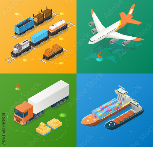 Freight industry logistics and transportation