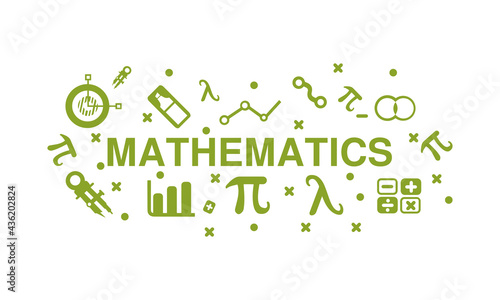 Math Icons vector design 