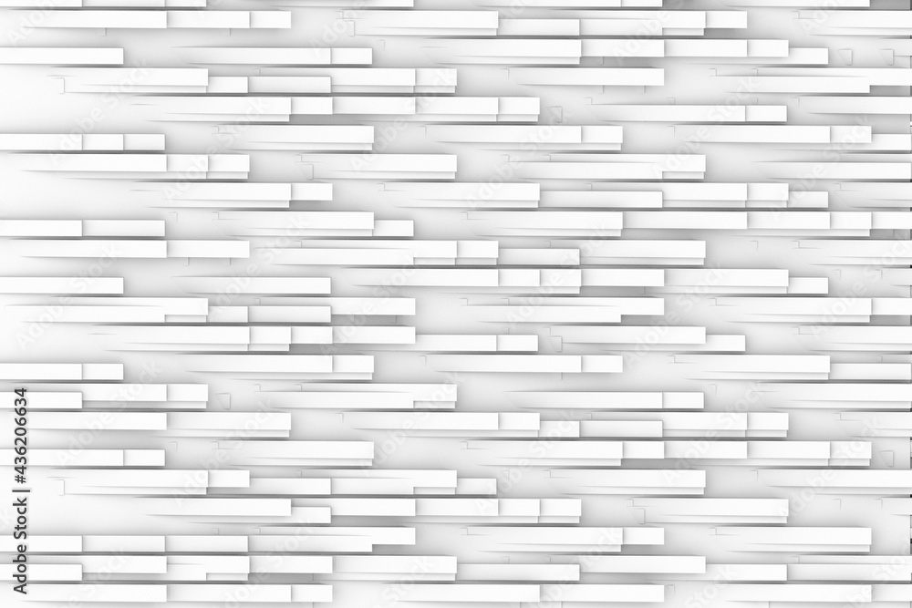 Abstract 3d white horizontal striped or stick modern white architecture wallpaper background and backdrop. Abstract 3d white horizontal striped or stick modern white architecture wallpaper background and backdrop.
