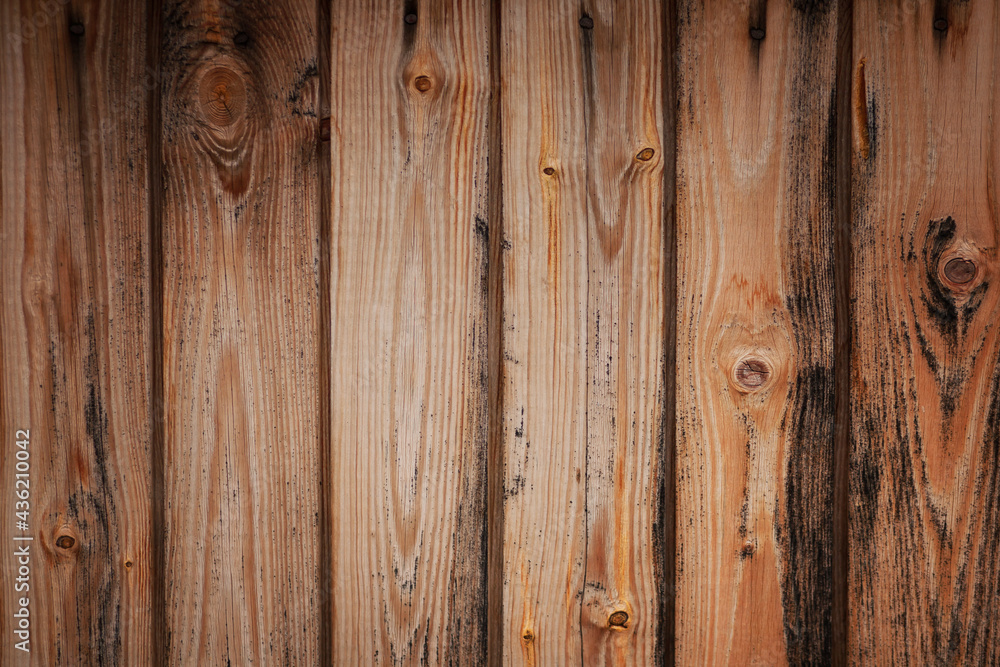 Wooden background from boards. Aged tree. Wooden background from boards. Aged tree.