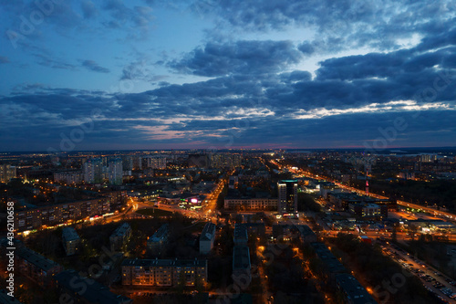 night city aerial