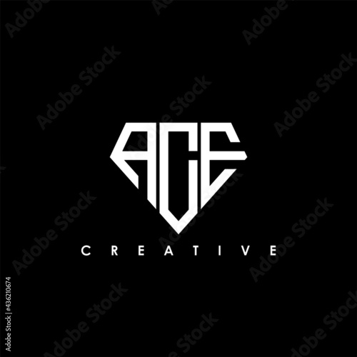 ACE Letter Initial Logo Design Template Vector Illustration