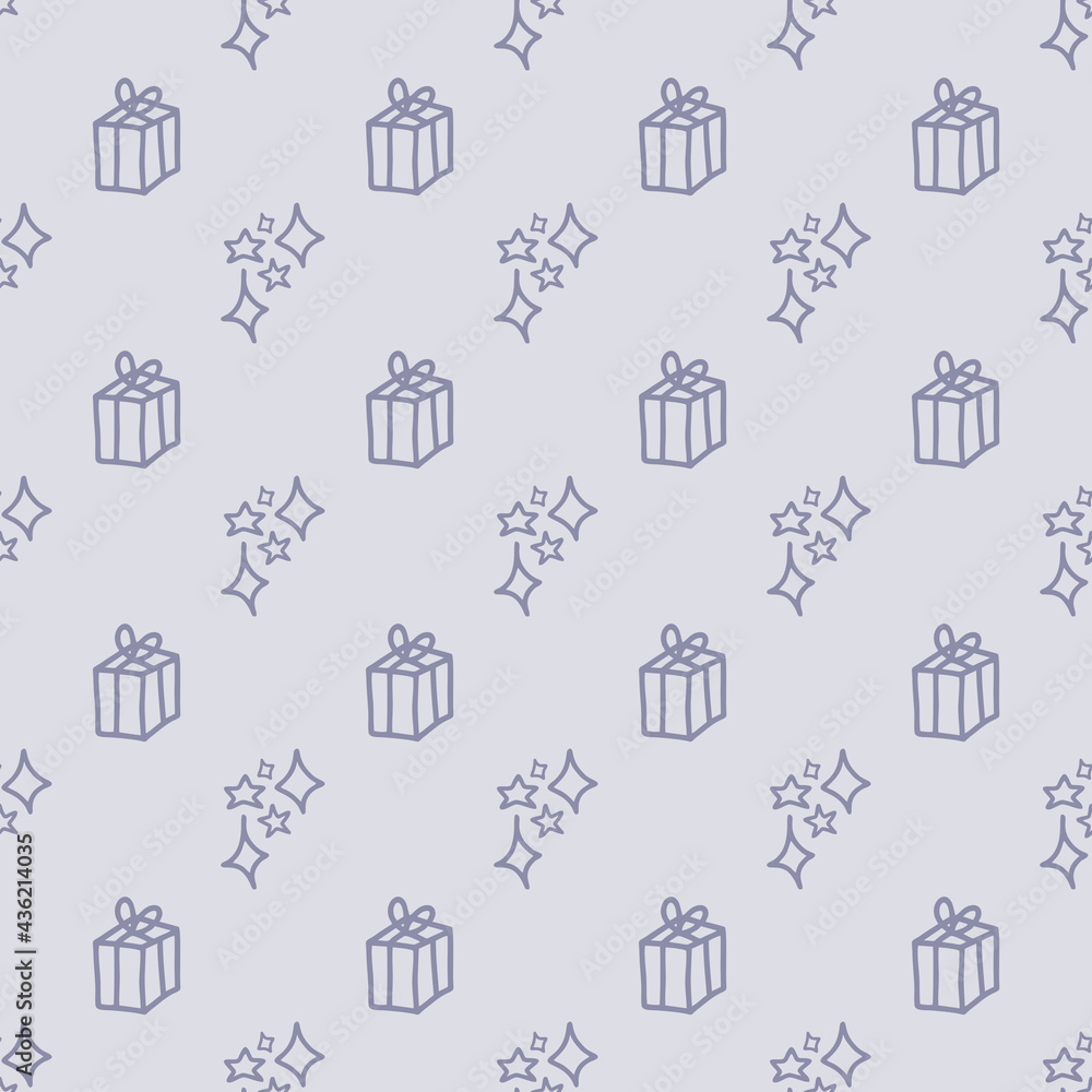 Chrsitmas pieces pastel seamless pattern Chrsitmas pieces pastel seamless pattern